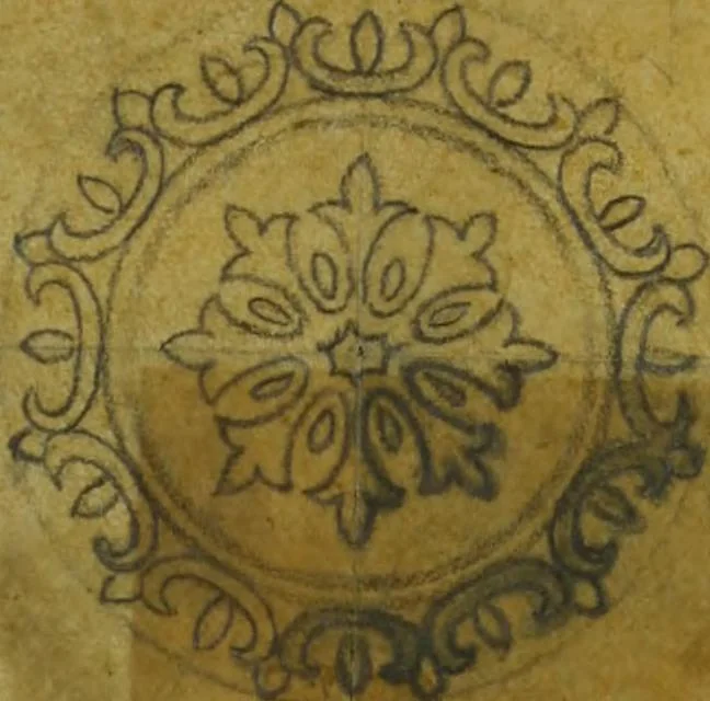 An illustration from [Design tracings, 1875, leaf 130