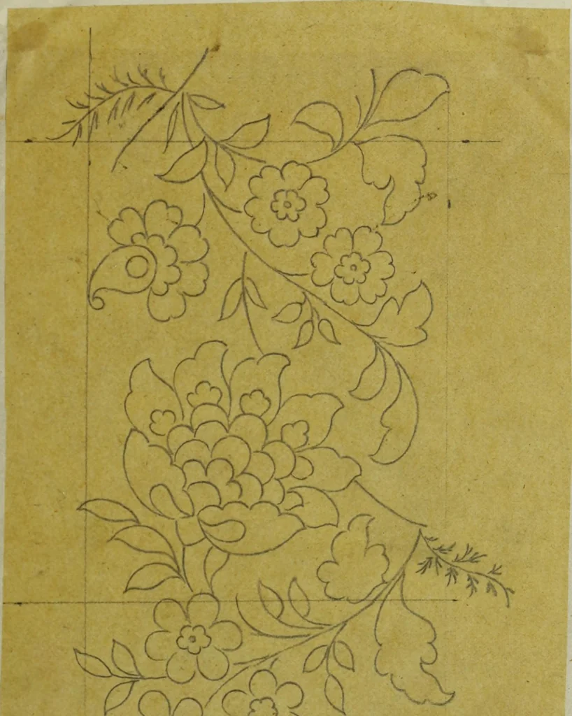 An illustration from [Design tracings, 1875, leaf 14