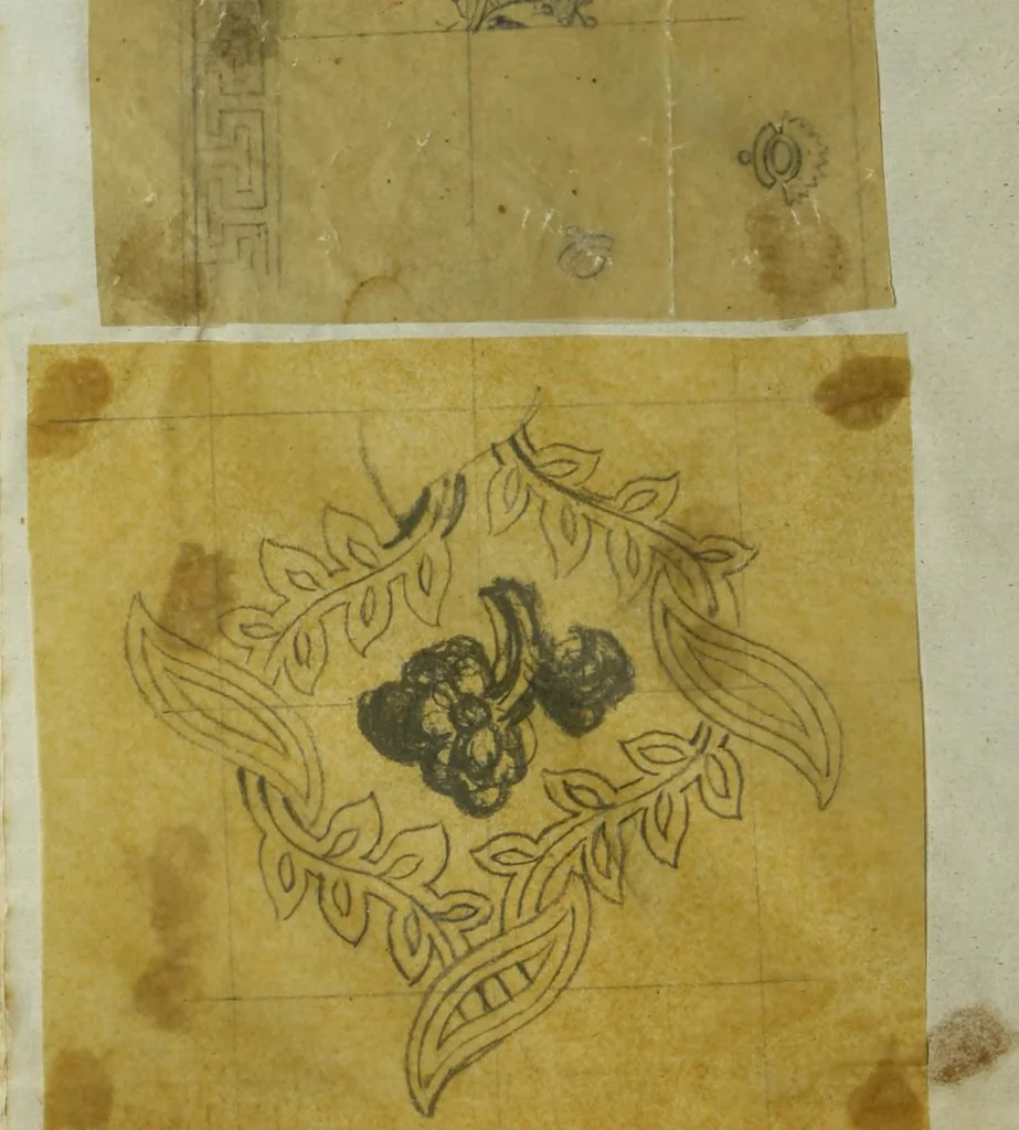 An illustration from [Design tracings, 1875, leaf 145