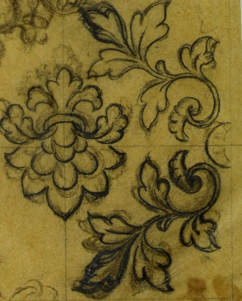 An illustration from [Design tracings, 1875, leaf 153
