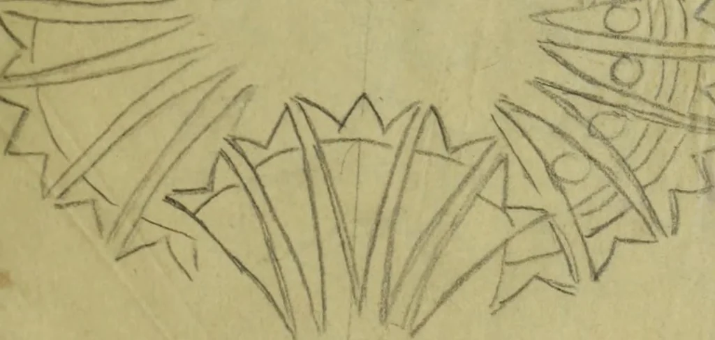 An illustration from [Design tracings, 1875, leaf 16