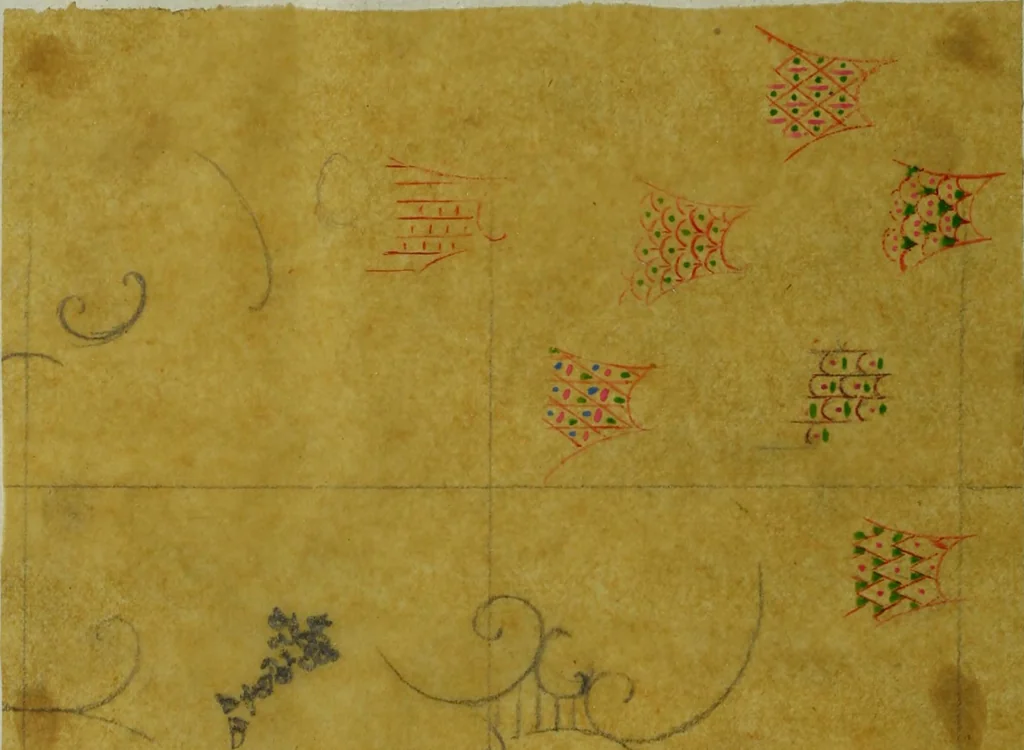 An illustration from [Design tracings, 1875, leaf 163