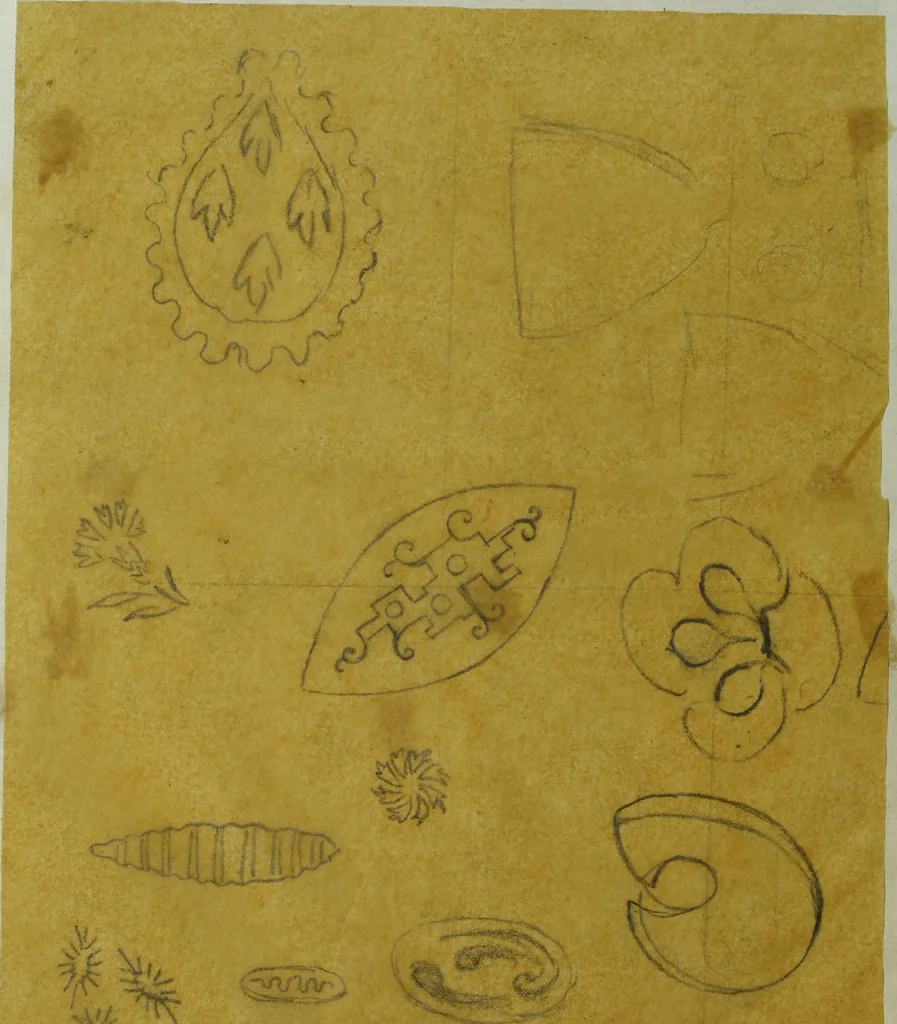 An illustration from [Design tracings, 1875, leaf 165
