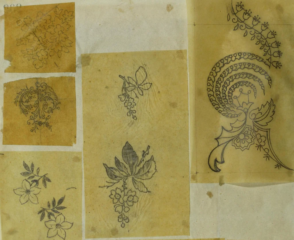 An illustration from [Design tracings, 1875, leaf 21