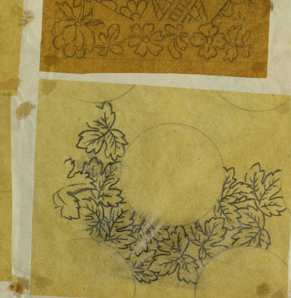 An illustration from [Design tracings, 1875, leaf 24