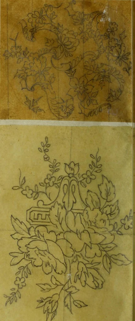 An illustration from [Design tracings, 1875, leaf 25