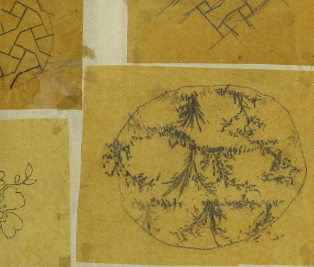 An illustration from [Design tracings, 1875, leaf 32