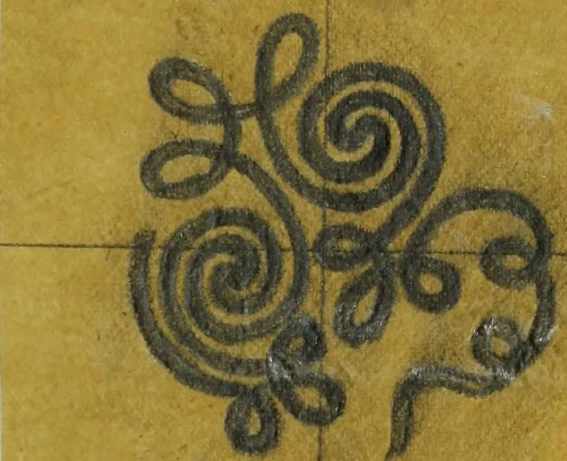 An illustration from [Design tracings, 1875, leaf 34