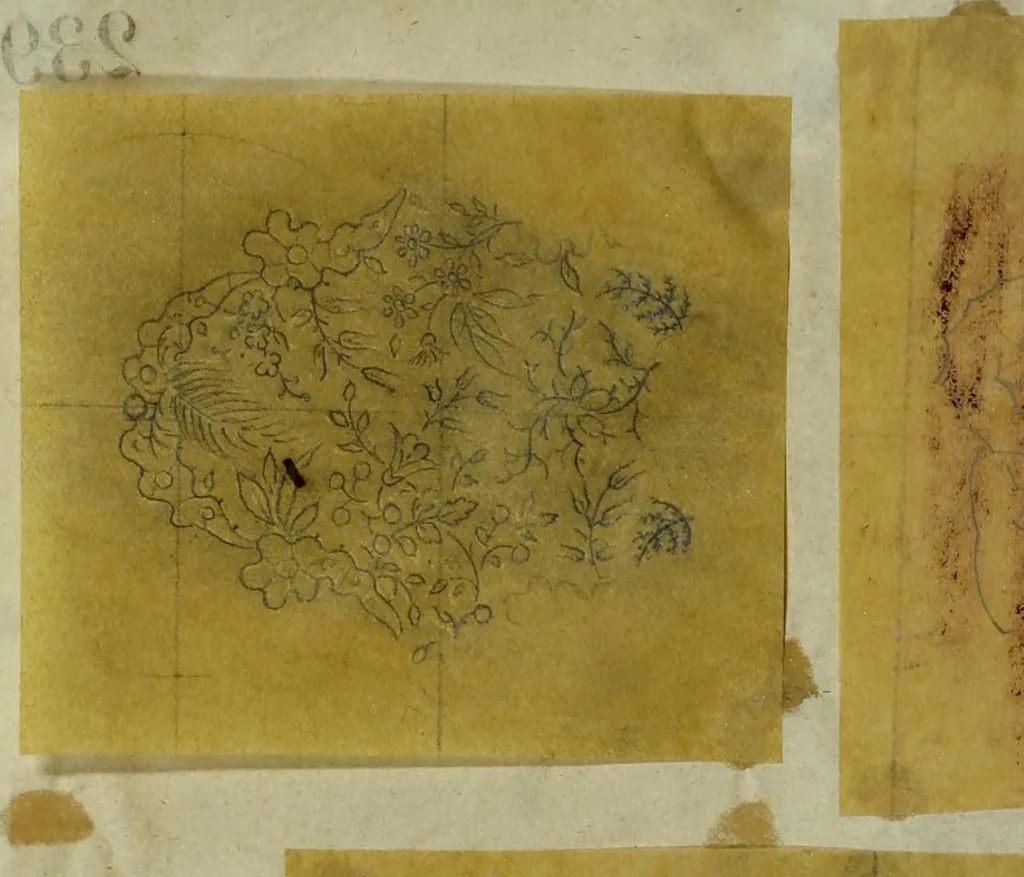 An illustration from [Design tracings, 1875, leaf 37