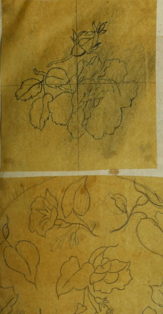 An illustration from [Design tracings, 1875, leaf 38