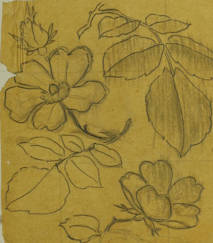 An illustration from [Design tracings, 1875, leaf 4