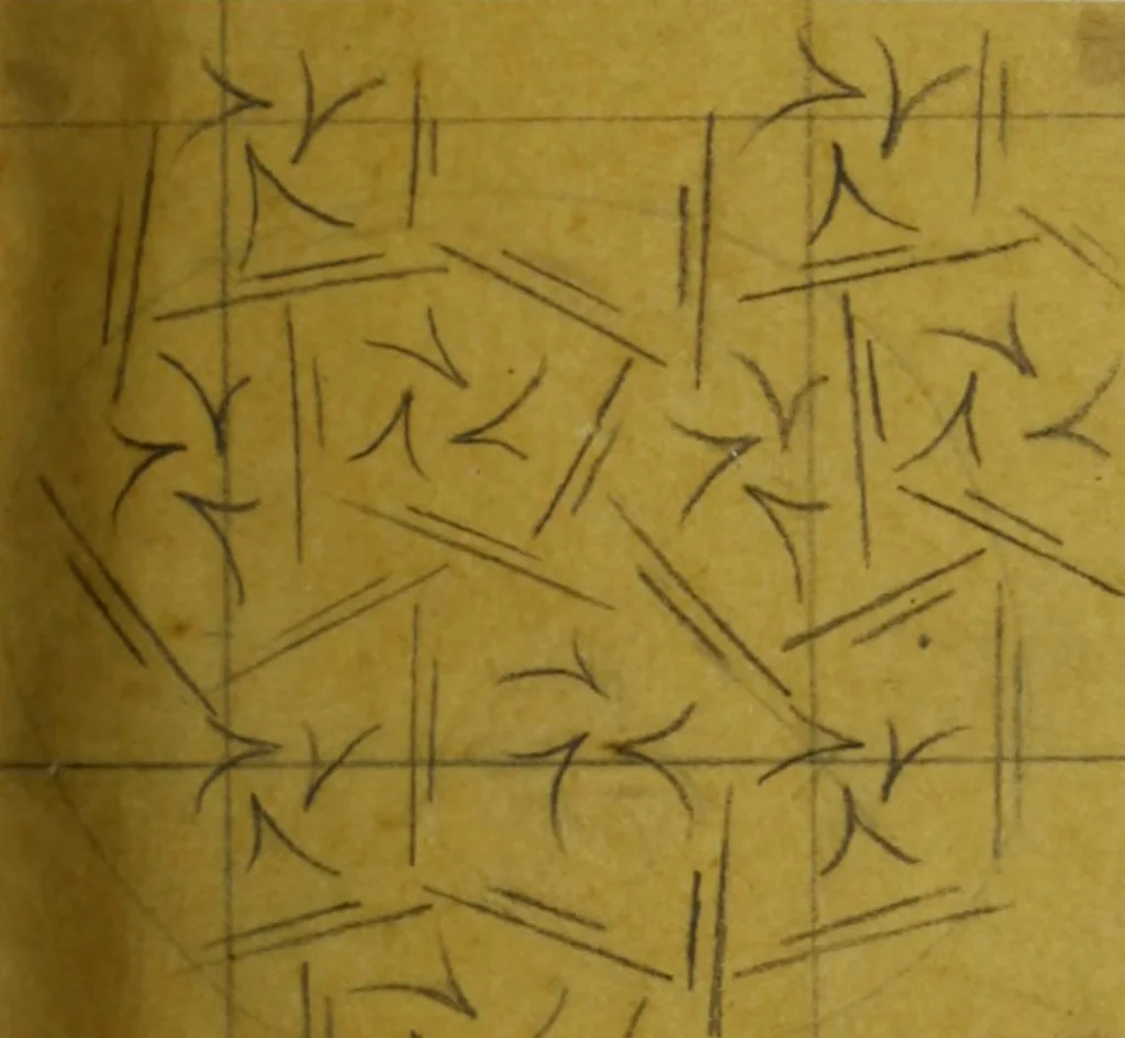 An illustration from [Design tracings, 1875, leaf 42