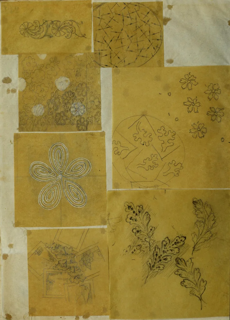 An illustration from [Design tracings, 1875, leaf 43