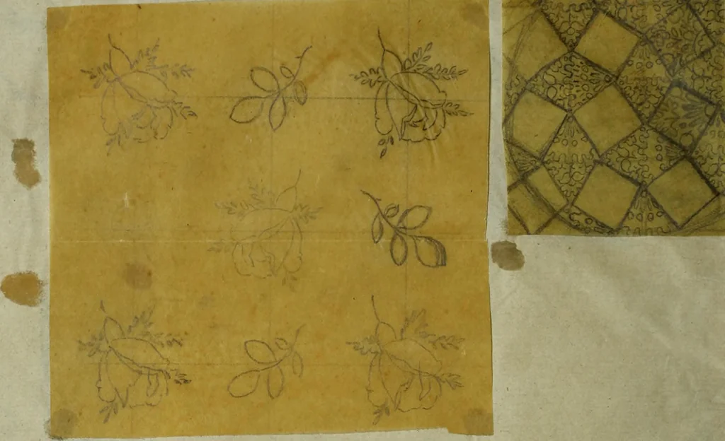 An illustration from [Design tracings, 1875, leaf 45