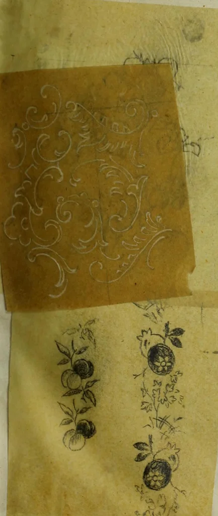 An illustration from [Design tracings, 1875, leaf 48