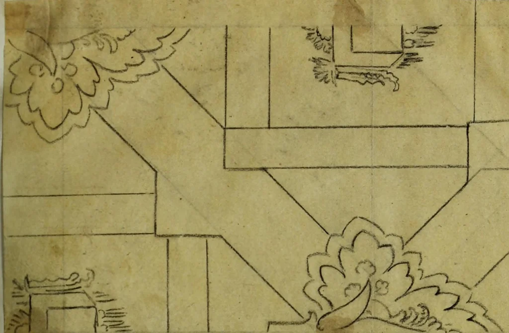 An illustration from [Design tracings, 1875, leaf 54