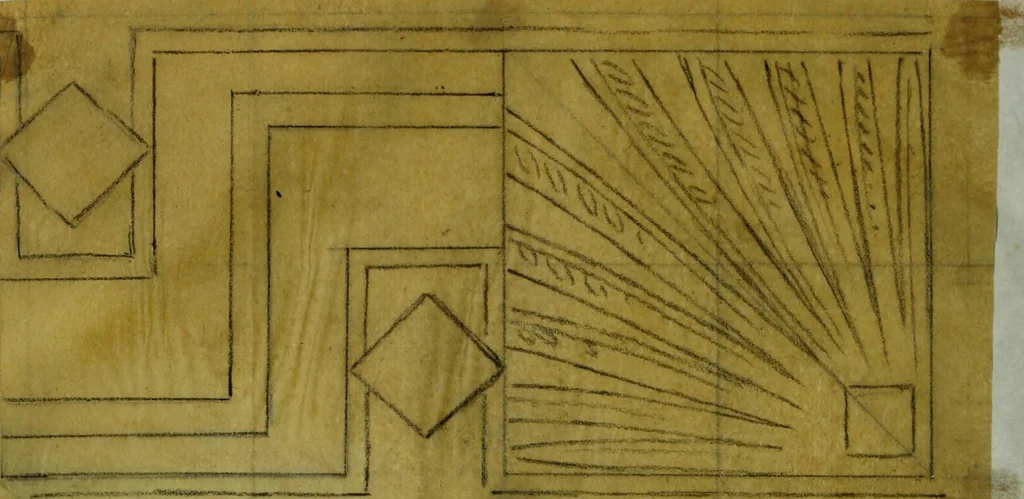 An illustration from [Design tracings, 1875, leaf 55