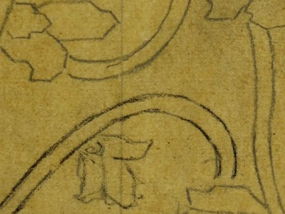 An illustration from [Design tracings, 1875, leaf 58