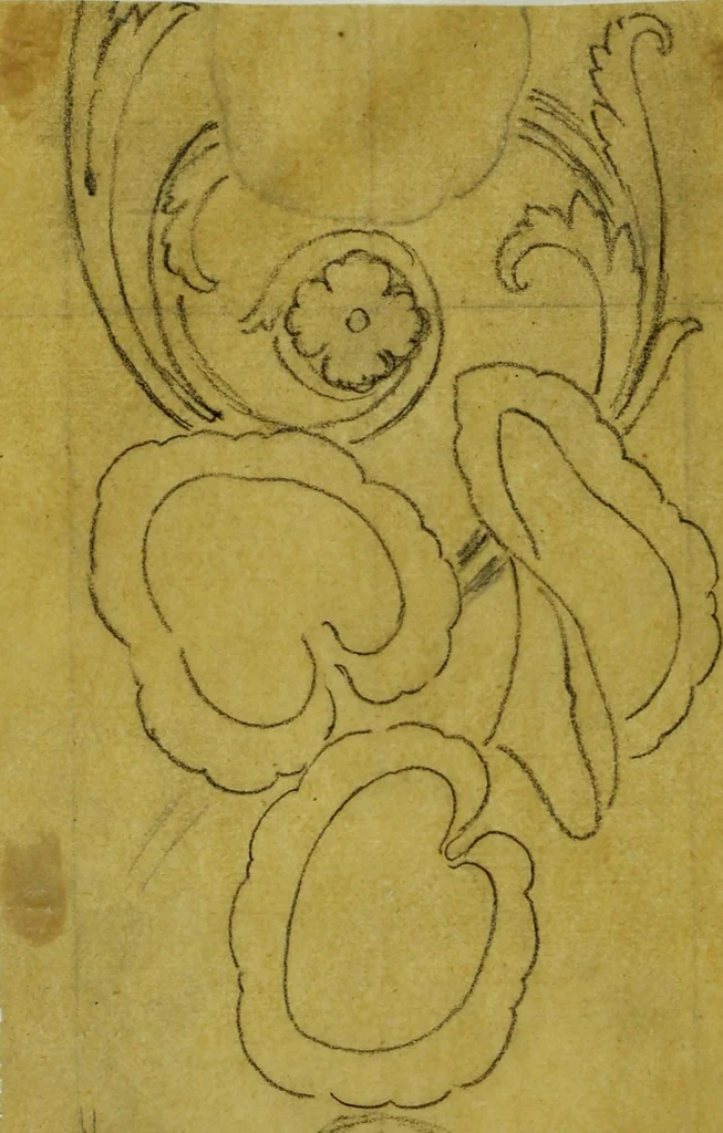 An illustration from [Design tracings, 1875, leaf 65