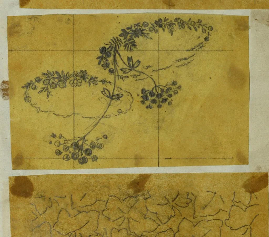 An illustration from [Design tracings, 1875, leaf 67