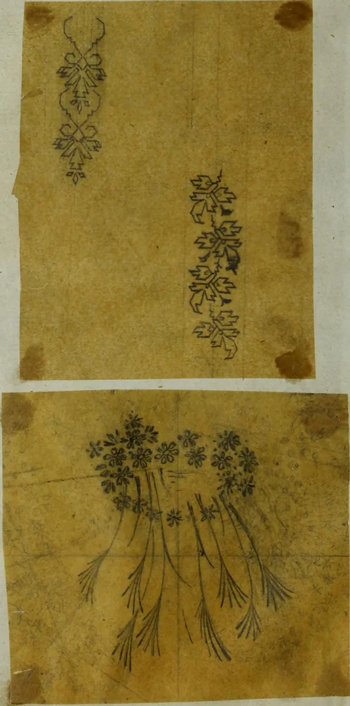 An illustration from [Design tracings, 1875, leaf 71