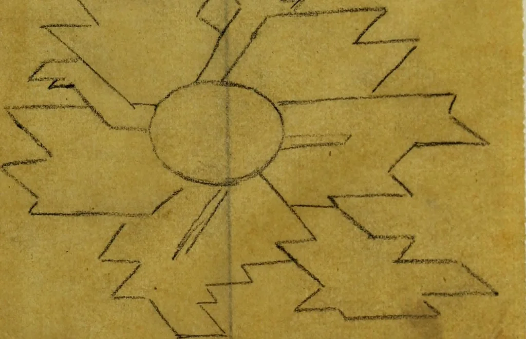 An illustration from [Design tracings, 1875, leaf 72