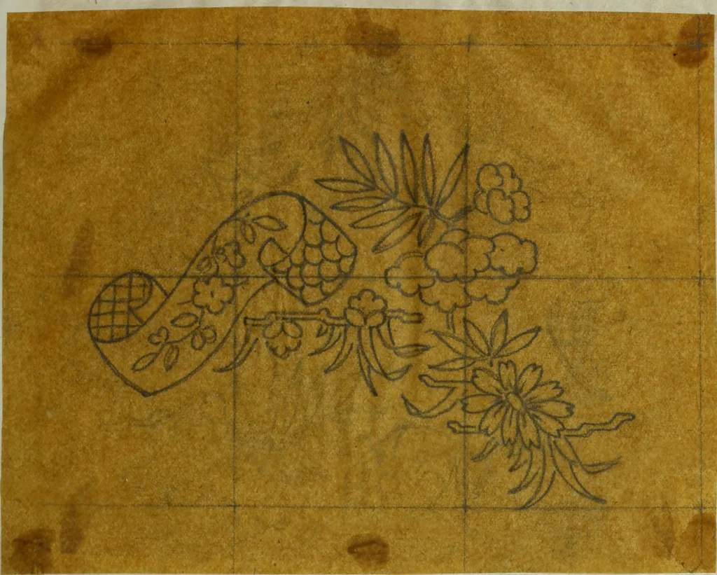 An illustration from [Design tracings, 1875, leaf 74