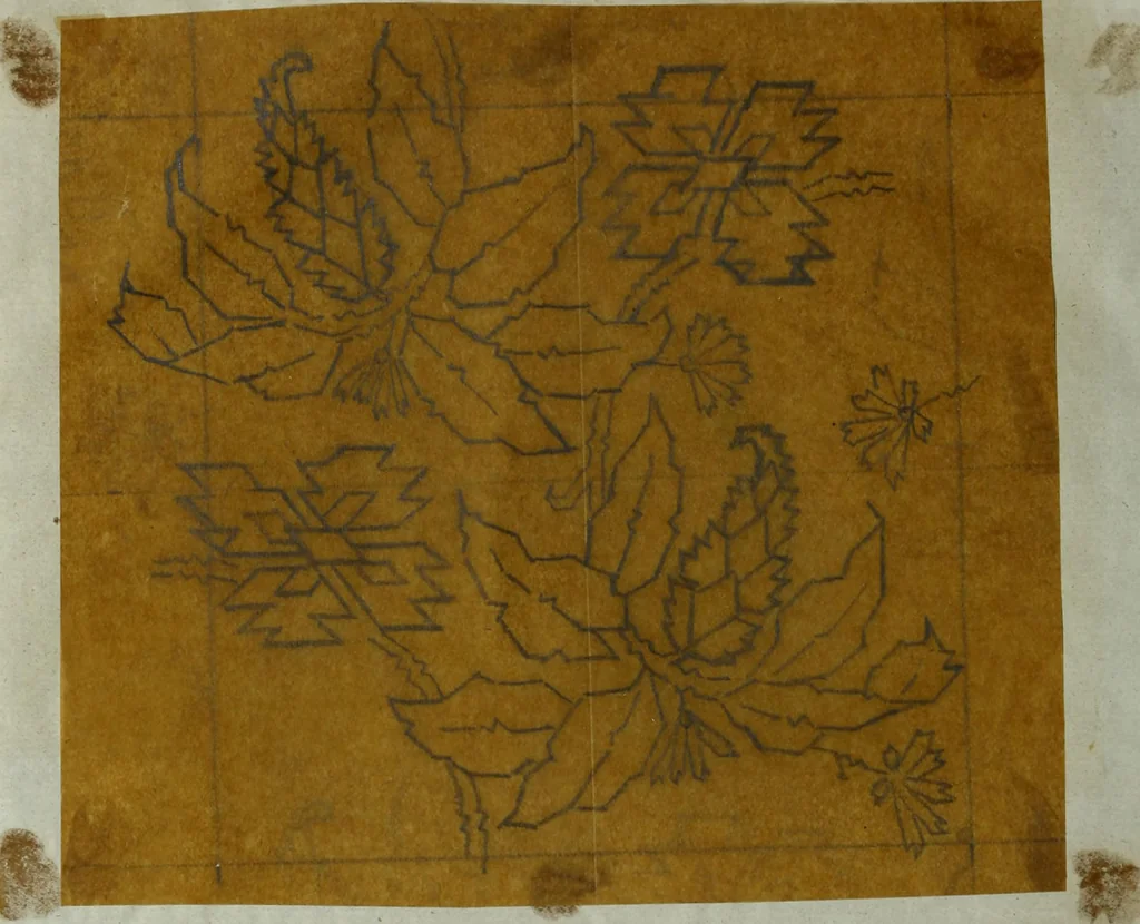 An illustration from [Design tracings, 1875, leaf 75