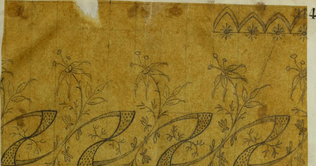An illustration from [Design tracings, 1875, leaf 76