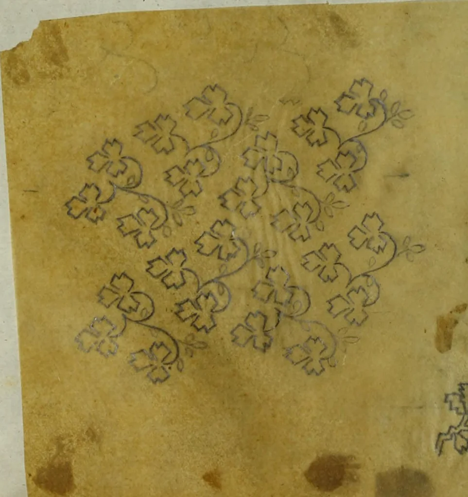 An illustration from [Design tracings, 1875, leaf 79