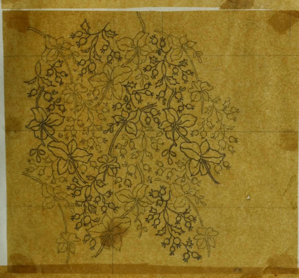 An illustration from [Design tracings, 1875, leaf 82