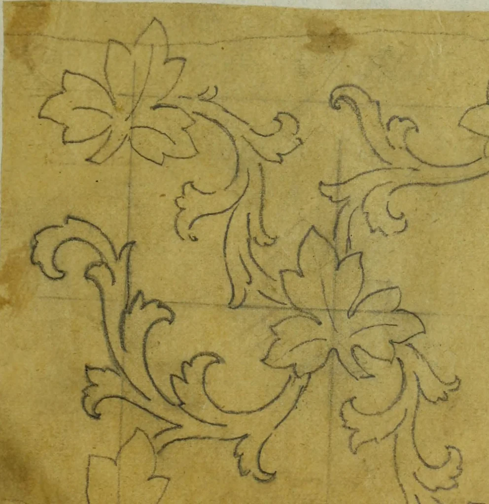 An illustration from [Design tracings, 1875, leaf 84