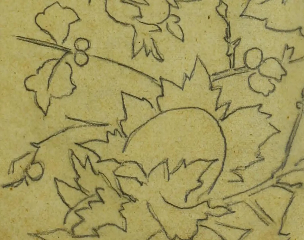 An illustration from [Design tracings, 1875, leaf 88