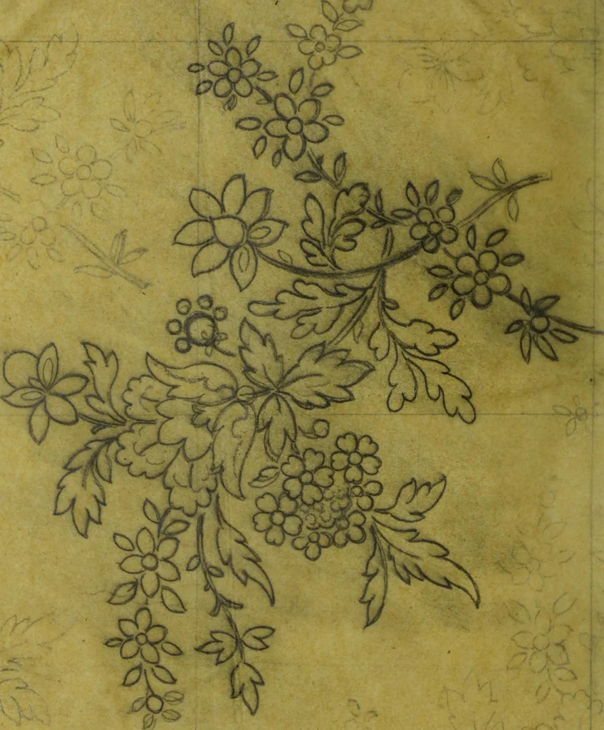 An illustration from [Design tracings, 1875, leaf 9