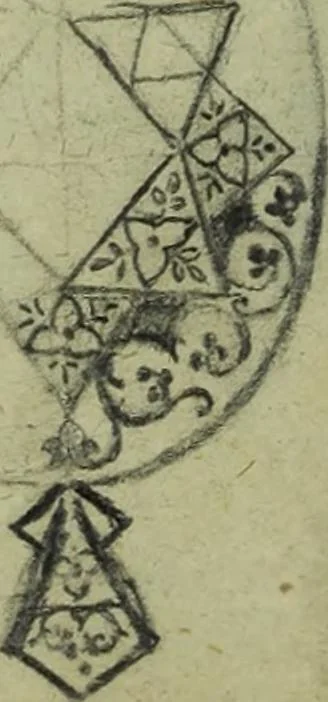 An illustration from [Design tracings, 1875, leaf 93
