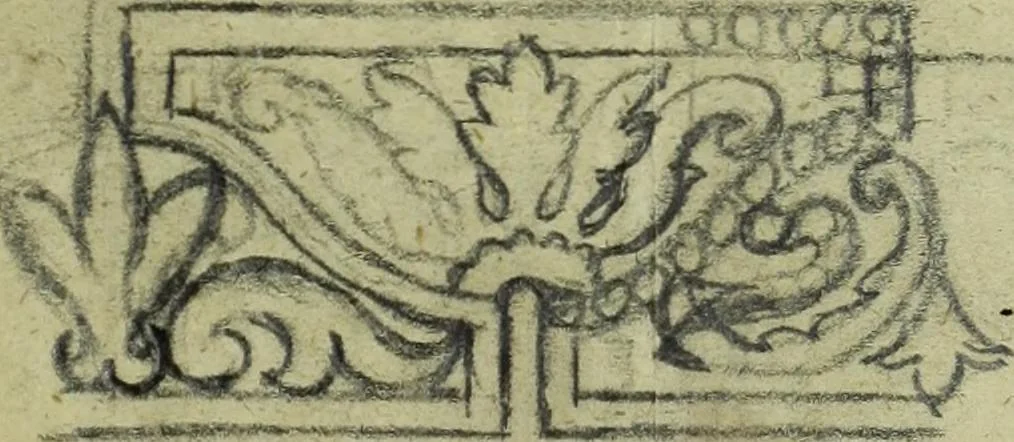 An illustration from [Design tracings, 1875, leaf 94