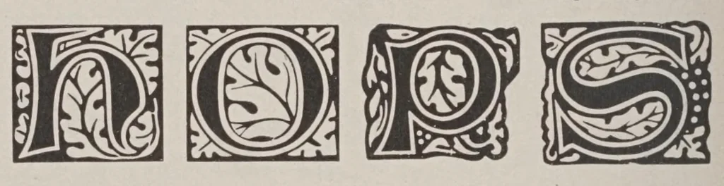 An illustration from A desk book of printing types; to which is appended a condensed catalogue and price list of printing machinery and materials, 1898, leaf 732