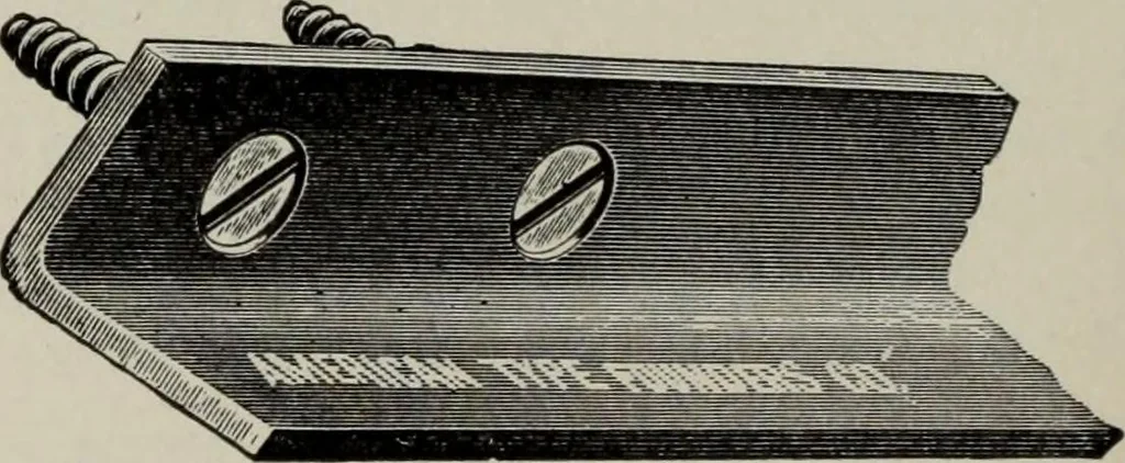 An illustration from Desk book of type specimens, borders, ornaments, brass rules and cuts : catalogue of printing machinery and printers' supplies, 1900, leaf 1003