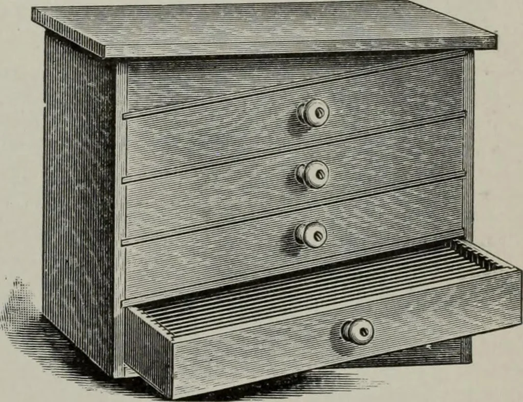 An illustration from Desk book of type specimens, borders, ornaments, brass rules and cuts : catalogue of printing machinery and printers' supplies, 1900, leaf 1006