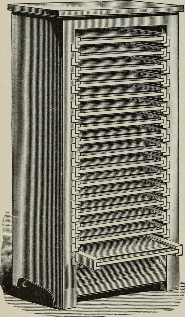 An illustration from Desk book of type specimens, borders, ornaments, brass rules and cuts : catalogue of printing machinery and printers' supplies, 1900, leaf 1011