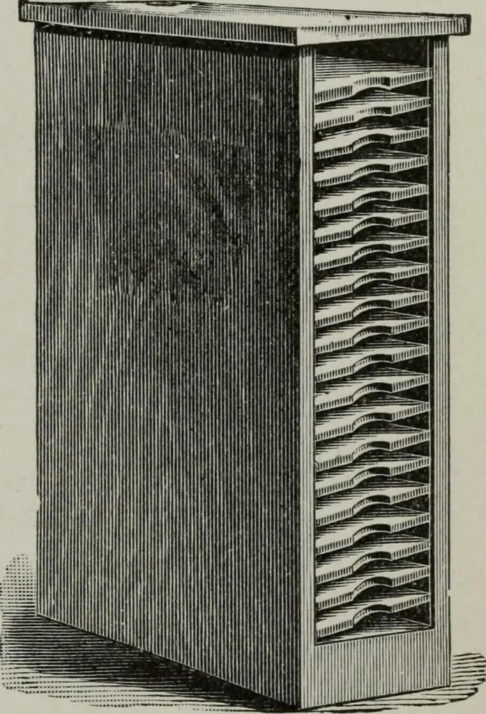 An illustration from Desk book of type specimens, borders, ornaments, brass rules and cuts : catalogue of printing machinery and printers' supplies, 1900, leaf 1012