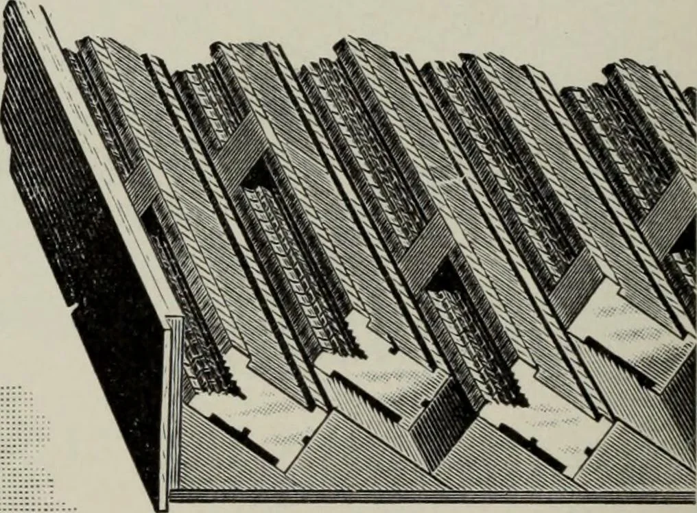 An illustration from Desk book of type specimens, borders, ornaments, brass rules and cuts : catalogue of printing machinery and printers' supplies, 1900, leaf 1013