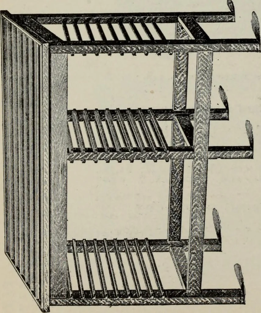 An illustration from Desk book of type specimens, borders, ornaments, brass rules and cuts : catalogue of printing machinery and printers' supplies, 1900, leaf 1021