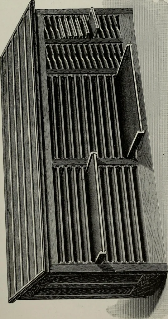 An illustration from Desk book of type specimens, borders, ornaments, brass rules and cuts : catalogue of printing machinery and printers' supplies, 1900, leaf 1022