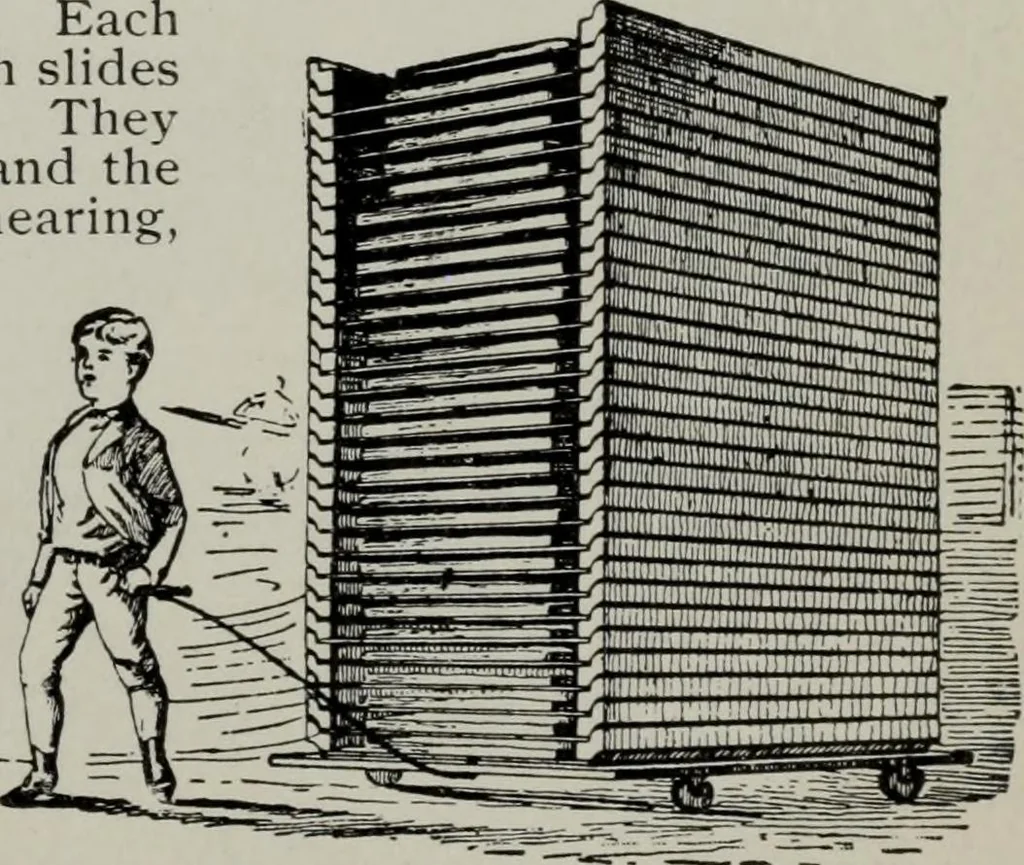An illustration from Desk book of type specimens, borders, ornaments, brass rules and cuts : catalogue of printing machinery and printers' supplies, 1900, leaf 1026