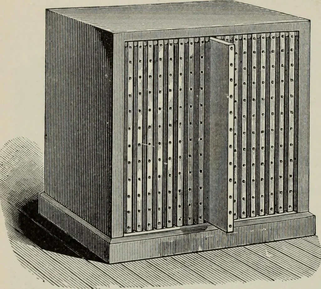 An illustration from Desk book of type specimens, borders, ornaments, brass rules and cuts : catalogue of printing machinery and printers' supplies, 1900, leaf 1027