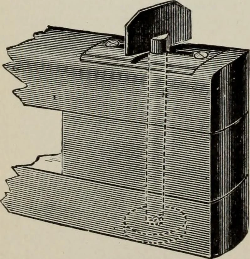 An illustration from Desk book of type specimens, borders, ornaments, brass rules and cuts : catalogue of printing machinery and printers' supplies, 1900, leaf 1029