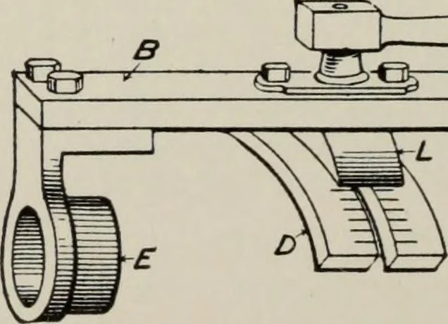 An illustration from Desk book of type specimens, borders, ornaments, brass rules and cuts : catalogue of printing machinery and printers' supplies, 1900, leaf 1035
