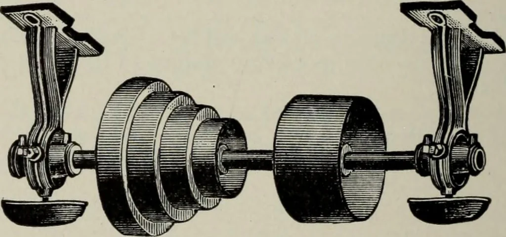 An illustration from Desk book of type specimens, borders, ornaments, brass rules and cuts : catalogue of printing machinery and printers' supplies, 1900, leaf 1049