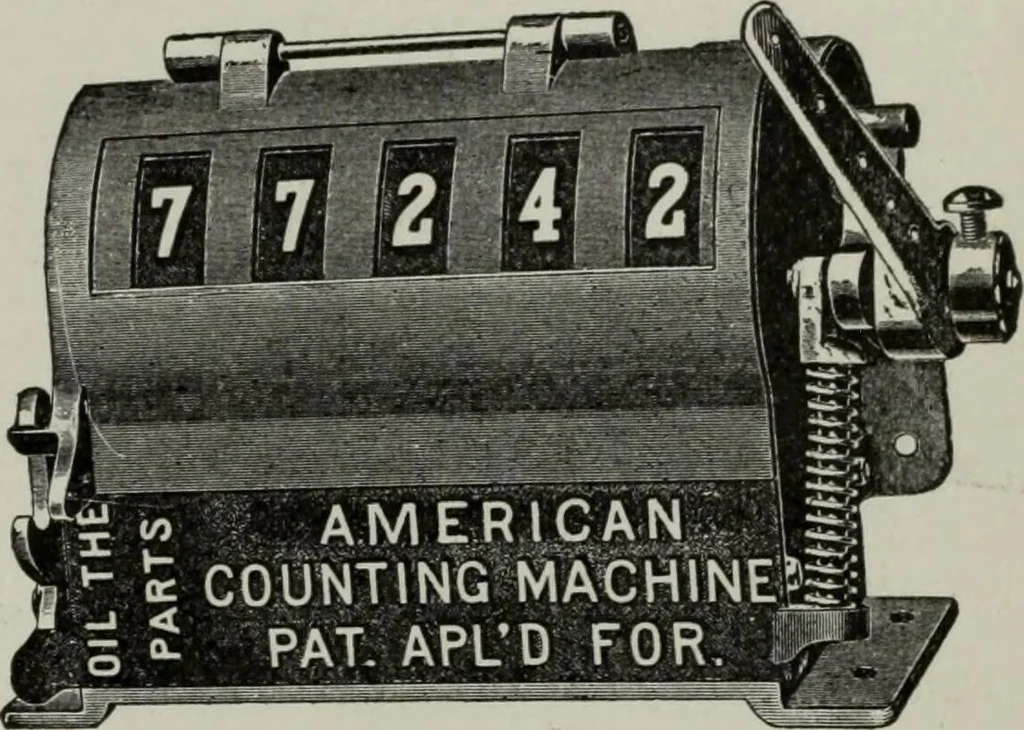 An illustration from Desk book of type specimens, borders, ornaments, brass rules and cuts : catalogue of printing machinery and printers' supplies, 1900, leaf 1060